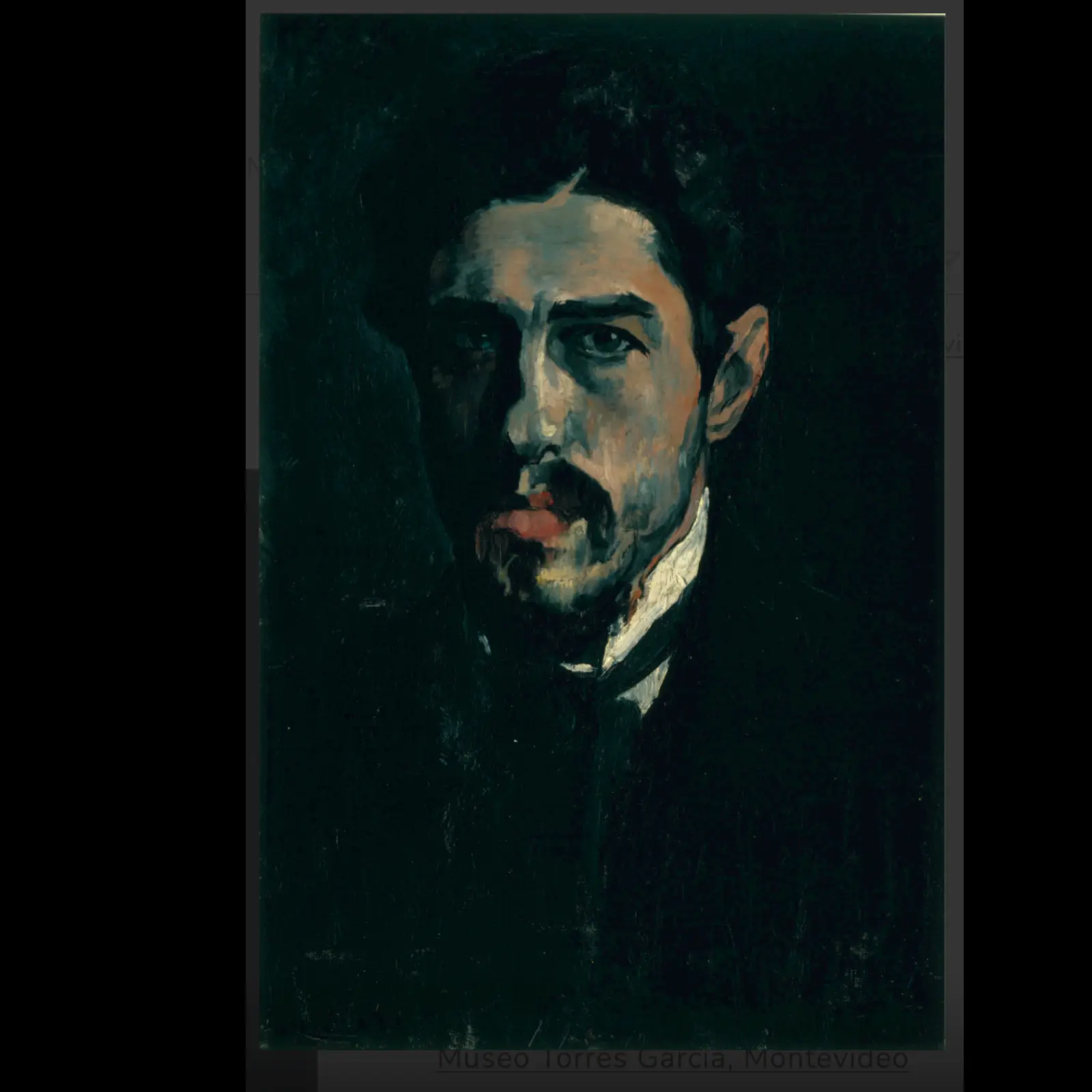 Autorretrato, 1900