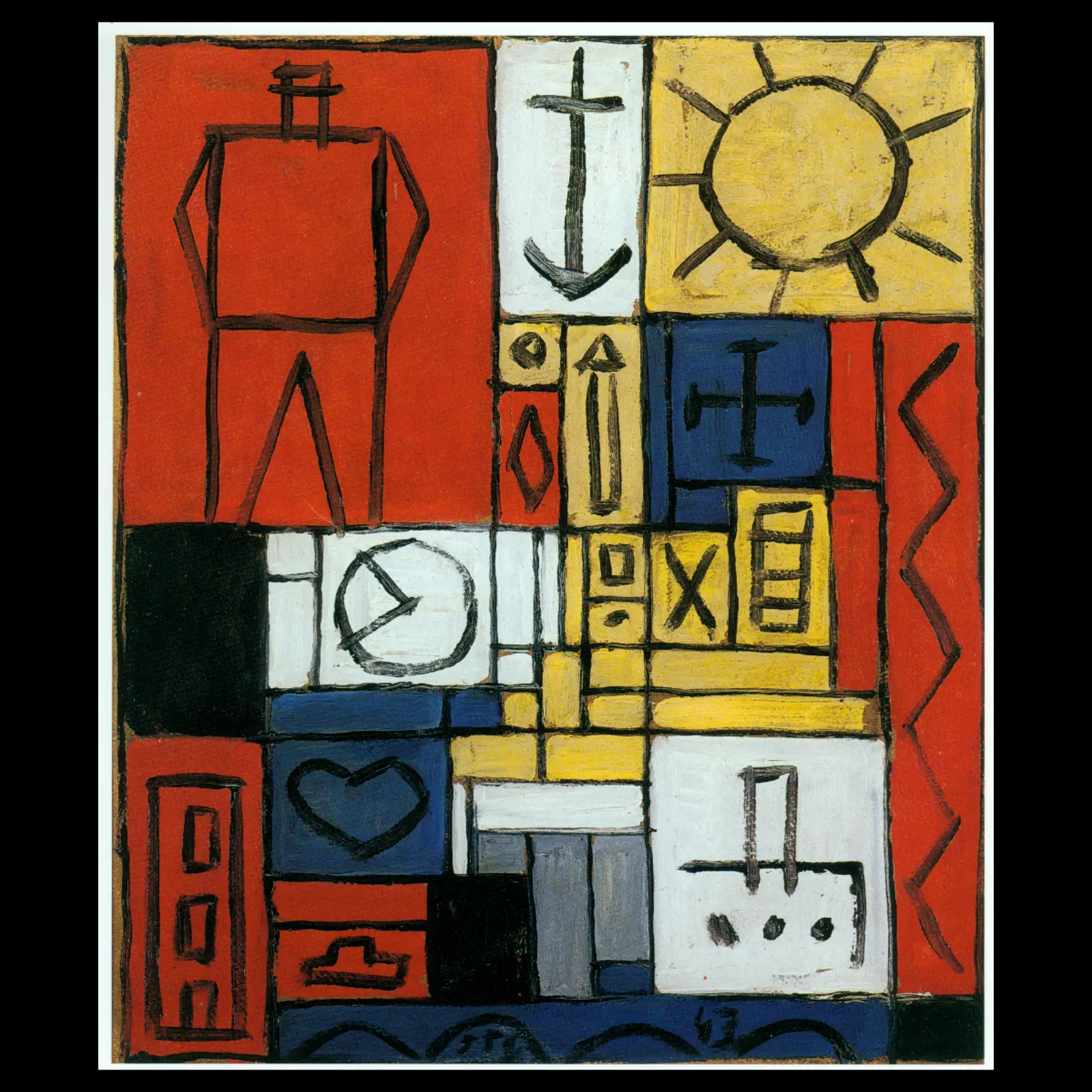 Constructivo en cinco tonos, 1943